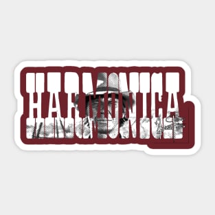 HARMONICA by bashi Sticker